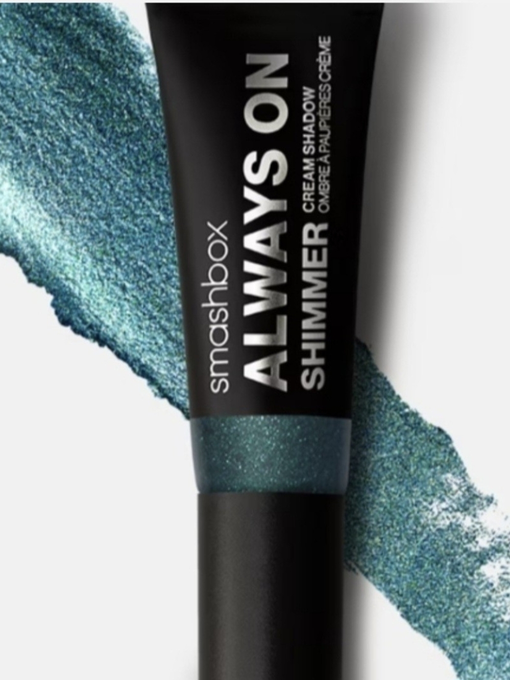 Smashbox always on shimmer cream shadow emerald shimmer